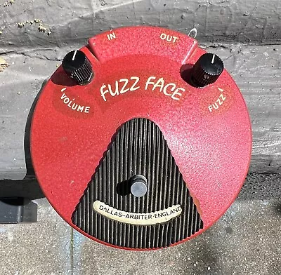 70's Dallas Arbiter Fuzz Face BC108C Vintage Fuzz Pedal • $1500