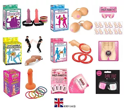 HEN PARTY GAMES Bride To Be Gift Girls Ladies Night Hen Do Doll Game Box NEW UK • £16.25