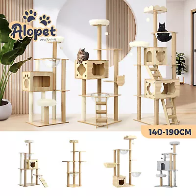 $109.90 • Buy Alopet Cat Tree Tower Scratching Post Scratcher Cats Condo House Bed Furniture