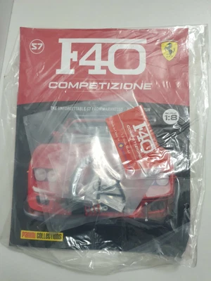 £25 • Buy PANINI Ferrari F40 COMPETIZIONE 1/8 Scale - Issue 57