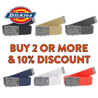 Dickies 11di0302 Belt 42  Casual Adjustable Belts Heavy Duty Canvas Work Belt • $9.50