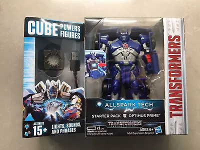 Transformers The Last Knight OPTIMUS PRIME With Allspark Tech Starter Pack • $25