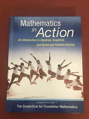 Homeschool Text Book Mathematics In Action Algebraic - Priority Shipping • $52