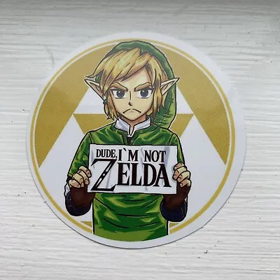 2.5” Zelda Vinyl Decal - Link - For Nintendo Switch Dock 3DS Wii Cup Bottle • $3.49