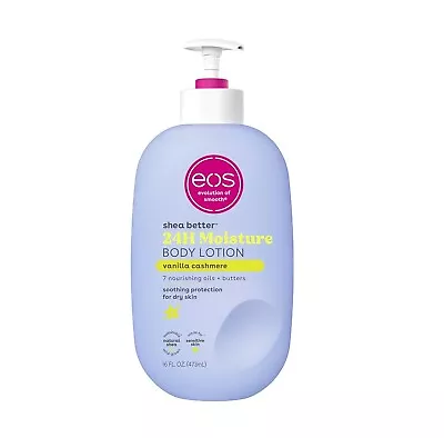 Eos Shea Better Body Lotion- Vanilla Cashmere 24-Hour Moisture Skin Care Light • $11.99