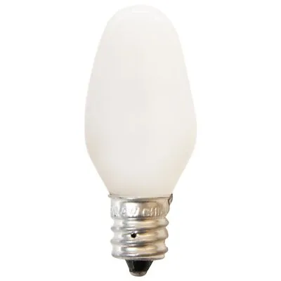 Non-LED Soft White 4-Watt C7 Indoor Night Light Replacement Bulb - 6 Pack • $13.63