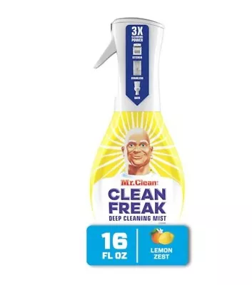 Mr. Clean Freak Multi Purpose Surface Deep Cleaning Mist Lemon Zest 16 Oz Spray  • $15.98