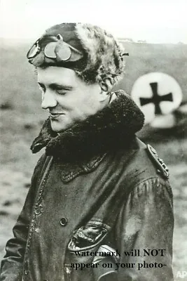 Red Baron PHOTO Manfred Von Richthofen World War I German Fighter Pilot • $4.48