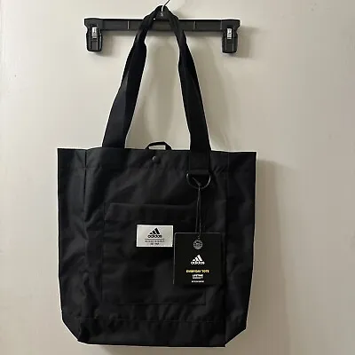 Adidas Everyday Tote Lightweight Sport Bag Black Polyester (NWT) • $35