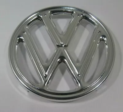 $34.85 • Buy Front Hood Emblem 4 Tab 76mm Diameter Vw Bug Beetle 1953-1959