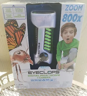 EyeClops Digital Microscope & Camera With Built In Color Screen -800X Zoom New • $49.99