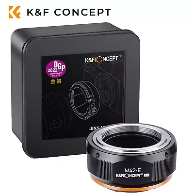 K&F Concept Lens Mount Adapter M42 Lens To Sony NEX E-Mount Mirrorless Camera • £24.99