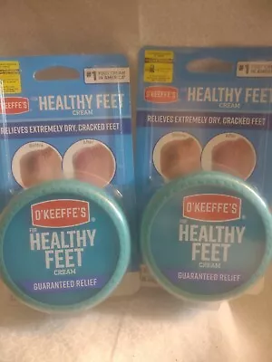 O'Keeffe's For Healthy Feet Daily Foot Cream (2PK) 2.7oz.ea.  FREE SHIPPING! • $19.99