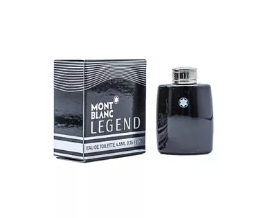 Mont Blanc Legend Mens Eau De Toilette Mini Bottle Splash 0.15 Fl Oz /4.5 Ml New • $13.99