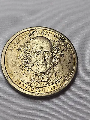US One Dollar Coin Presidential Series - Martin Van Buren P 1837-1841 • $1000
