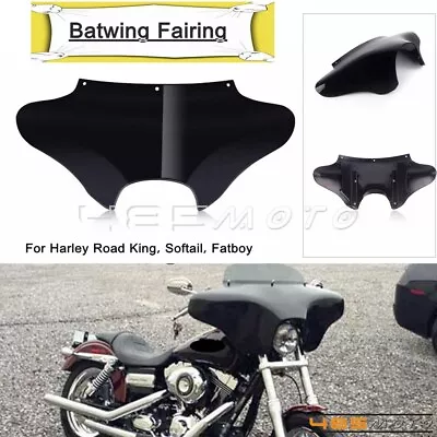 Detachable Batwing Headlight Fairing For Harley Touring Road King FLHR FLHRXS • $272.27