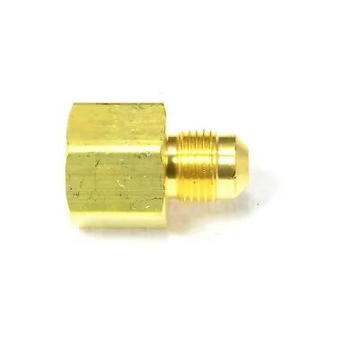 1/2 Female Flare To 3/8 Male Flare Sae 45 Adapter Propane Natural Gas Reducer Rv • $10.26