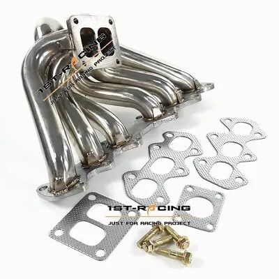 T4 Flange Turbo Exhaust Manifold Kit For Toyota Supra JZA80 Aristo 3.0L 2JZ-GTE • $178.59