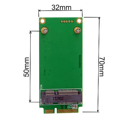 Chenyang Cablecc 3x7cm Mini PCI-e SATA SSD To 3x5cm MSATA For Asus Eee PC 1000 • $8.27