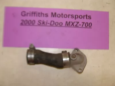 2000 SKI DOO MXZ 700 ZX Chassis Cylinder Head Coolant Line Hose Thermostat Cover • $24