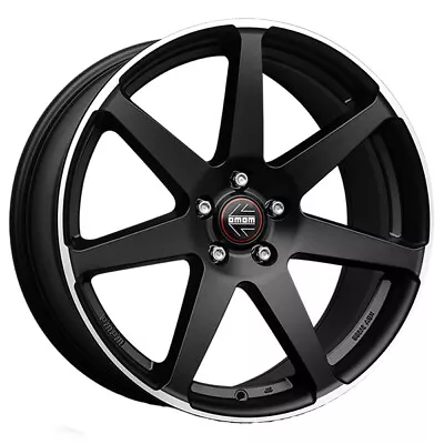 Alloy Wheel Momo Seven For Mazda Cx-5 85x19 5x1143 Matt Black Polished 5nw • $688.60