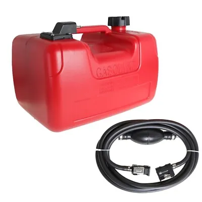 Portable Boat Fuel Tank Marine Outboard Motor Fuel Tank W/Connector 3 Gallon 12L • $56.99