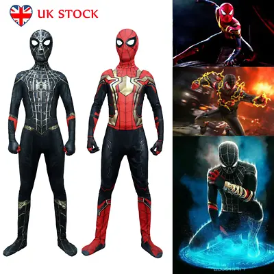 £12.30 • Buy Spiderman Costume Kid Zentai Cosplay Party Superhero Fancy Dress Jumpsuit Outfit
