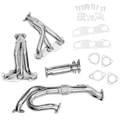 New FITS For 2002-2006 Nissan Altima 3.5L 2.4L L4 VQ35DE V6 Header Manifolds1m • $206.66