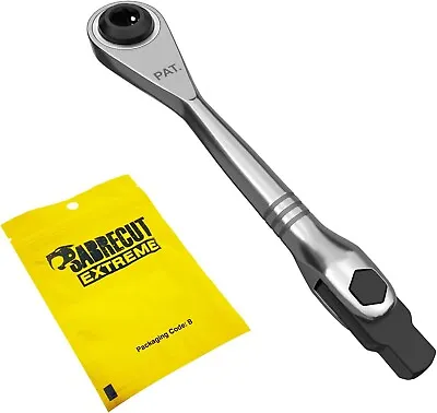 SabreCut Micro Ratchet Wrench 6.3mm HEX Adjustable 1/4  Square Drive 72 Tooth • $65.99