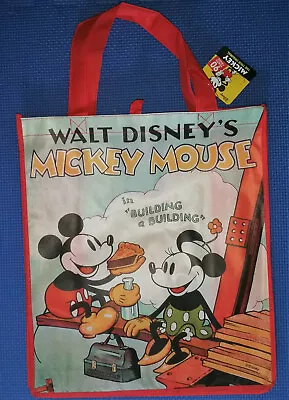 @disney Classic Mickey & Minnie Mouse Large Reusable Tote/shopping/gift Bag@nwt! • $6.99