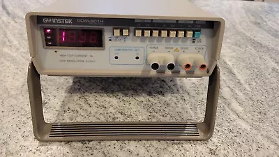 GW INSTEK GOM-801H Milli-Ohm Meter Tested And Working • $250