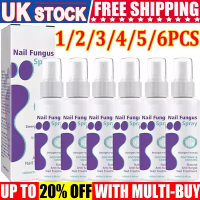 1-6X Instant Effective Medinail Fungus Repair Spray Treatment For Toenail Nail • £7.21