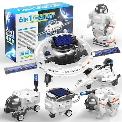 STEM TOY 6 In 1 Space Fleet Solar Rechargeable Brand New Sealed! • $16.99