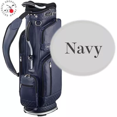 Majesty Golf Light PU Cart Club Bag Lightweight  3.3kg CB2320 Navy 9in Men New  • $590