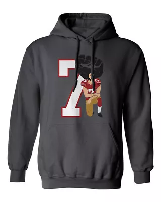 Colin Kaepernick Im With Kap NFL Protest Anthem Mens & Youth Hooded Sweatshirt • $32.99