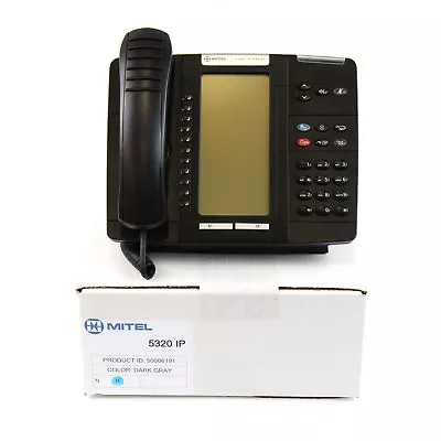 Mitel 5320 IP Backlit Dual Mode Phone -Lot • $29.44