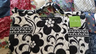 Vera Bradley Gabby Night And Day Handbag Purse Black & White NWT • $30