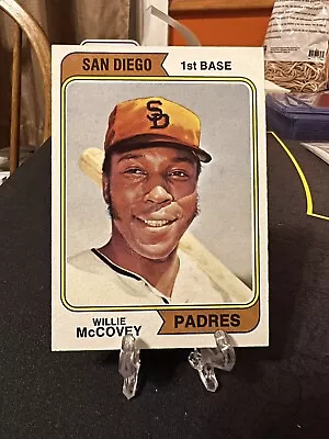 1974 Topps Willie McCovey #250 San Diego Padres • $2.99