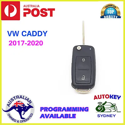 Vw Caddy Key Suit 2017 2018 2019 2020 Mqb Chip • $52.76