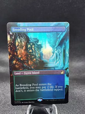 MTG - [FOIL] Breeding Pool (Borderless) - Ravnica Remastered  • $19.99