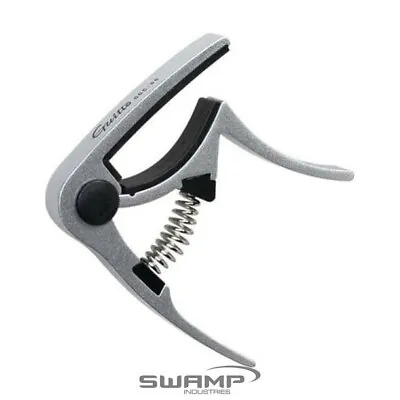 Guitto GGC-06 Aluminium Alloy Capo For Acoustic Guitars And Ukuleles Silver • $9.99