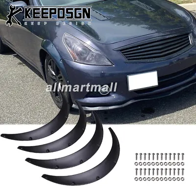 Fender Flares Mudguard Wheel Cover Protect Wide Body For Infiniti G25X G35 G37 • $66.49