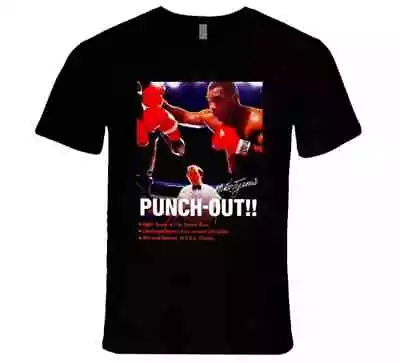 Mike Tyson'S Punch Out Box Art Retro Video Game T Shirt • $23.99