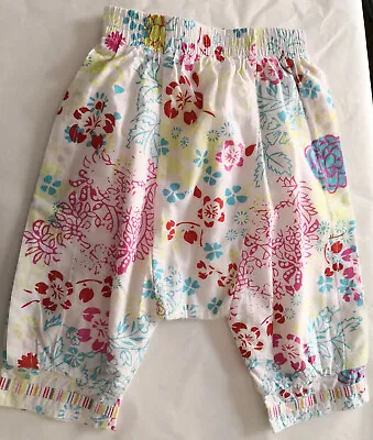 £12.61 • Buy Trousers Bloomer Marese Multicolored Floral Size 6 Month Very Good Condition
