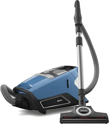 Miele Blizzard CX1 Turbo Team Bagless Canister Vacuum Tech Blue - Portable Hou • $644.99