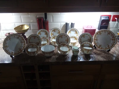 £22 • Buy Clifton China, 6cups&saucers,6tea Plates,2sandwich Plates,1milk Jug,1sugar Bowl