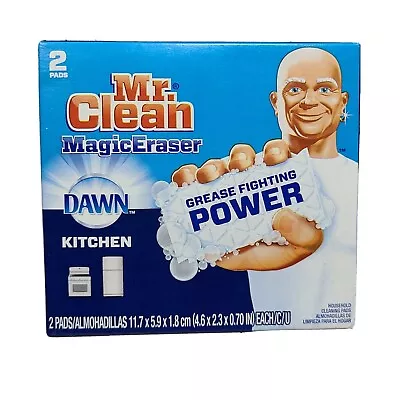 Mr. Clean Magic Eraser Kitchen Dawn Durafoam Cleaning 2 Pads • $1.75