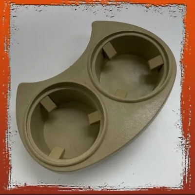 VW 01-05 BEETLE TAN BEIGE Dual Sliding Console Cup Holder 1C1 862 531-B R34 • $49.99