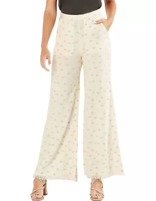 TIGERLILY Buchra Pant. Size 14 Colour: Bone. RRP$199 BNWT Very Groovy!! • $99