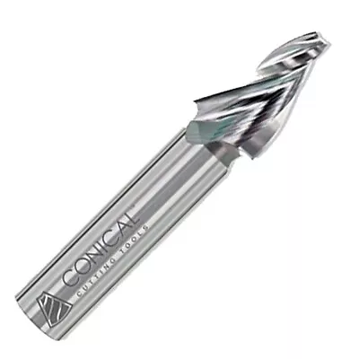 15 Degree Per Side 1/8  Tip Diameter High Speed Steel Tapered End Mill • $37.20